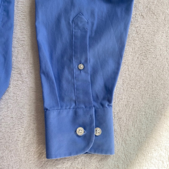 Stafford Tailored Culture Easy-Care Broadcloth Long Sleeves Shirt Men's 15.5 - Picture 4 of 10